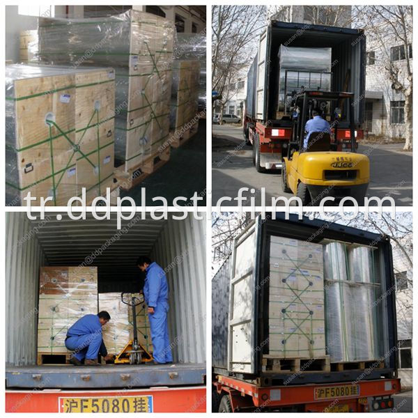 our PET film transportation